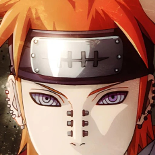 Pain / Nagato from Naruto, an AI character on folk