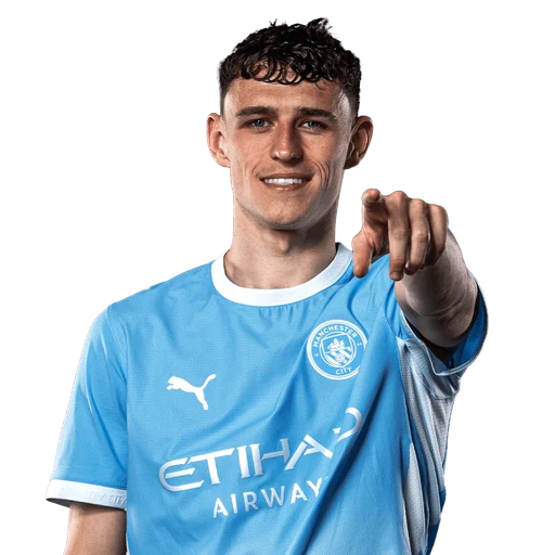 Phil Foden, an AI character on folk