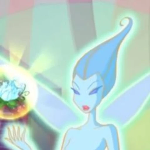 Blue from winx club from Winx Club, an AI character on folk