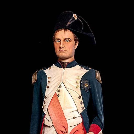 Napoleon Bonaparte from Emperor of the French and military commander, an AI character on folk