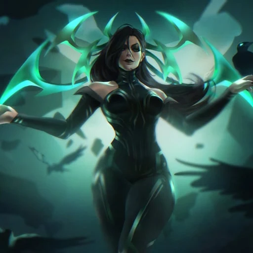 Hela from Marvel Comics / Thor, an AI character on folk