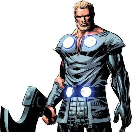 Thor from Marvel Comics, an AI character on folk