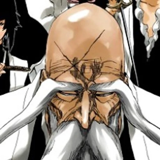 Yamamoto Genryuusai from BLEACH, an AI character on folk