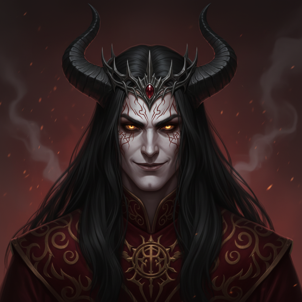 Lucifer, an AI character on folk