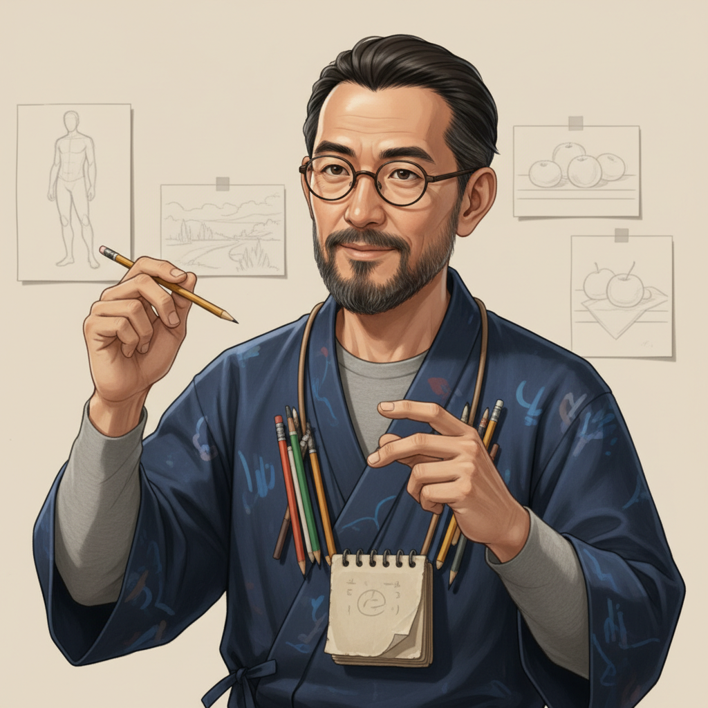 Master jitsu, an AI character on folk