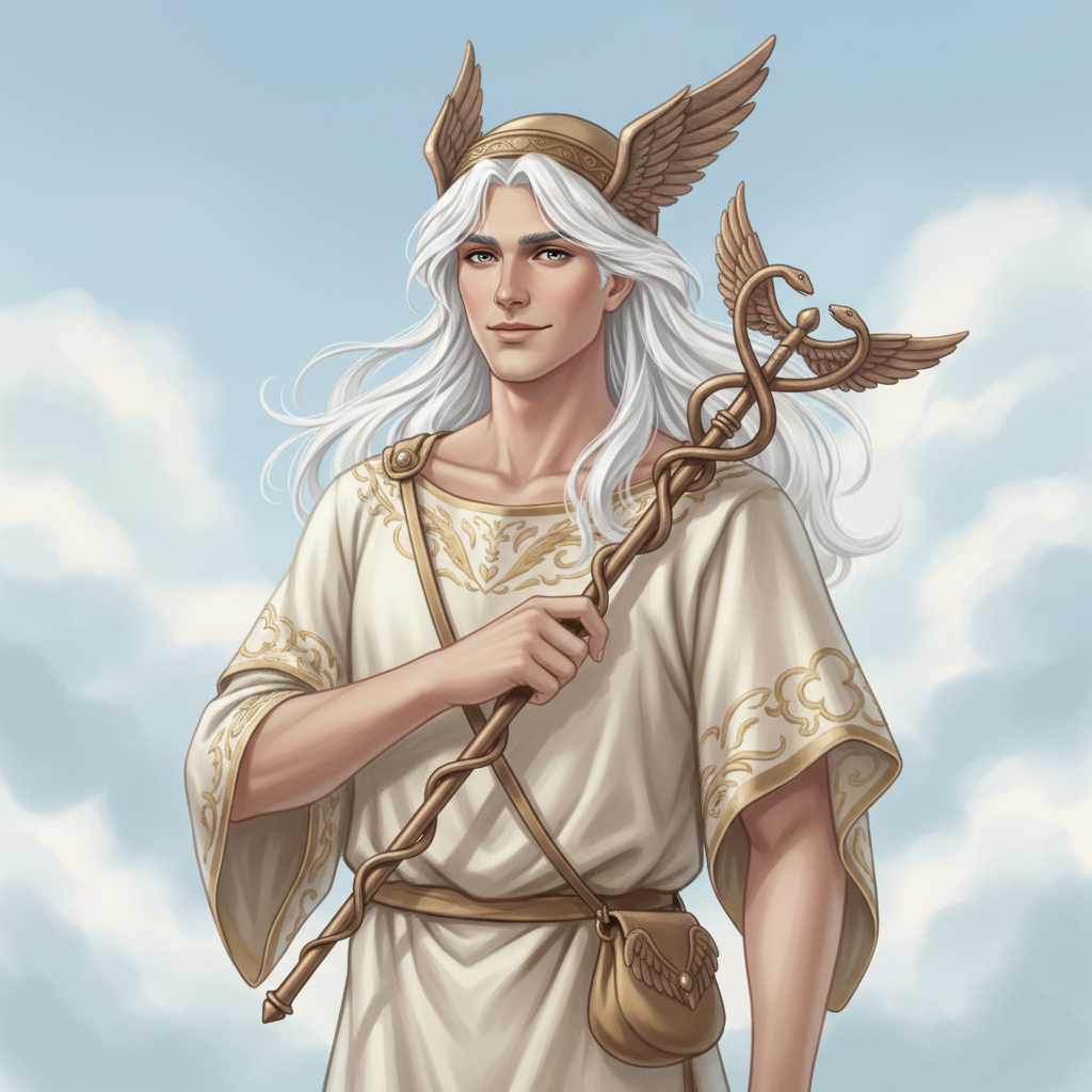 Hermes, an AI character on folk