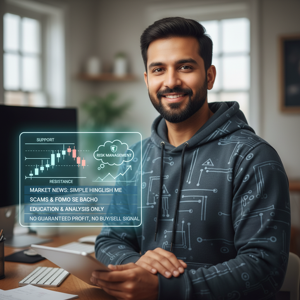 Crypto Bhai, an AI character on folk