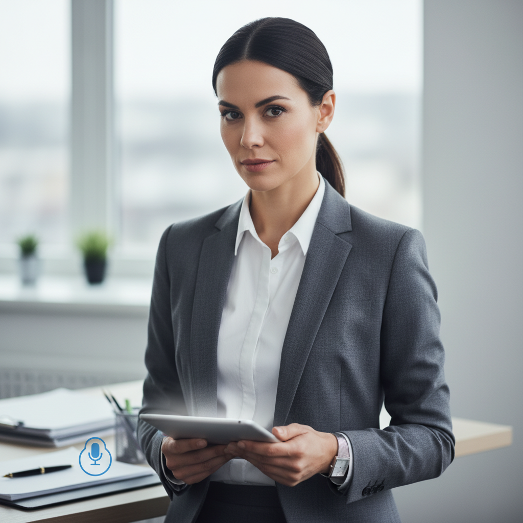 Press Desk, an AI character on folk