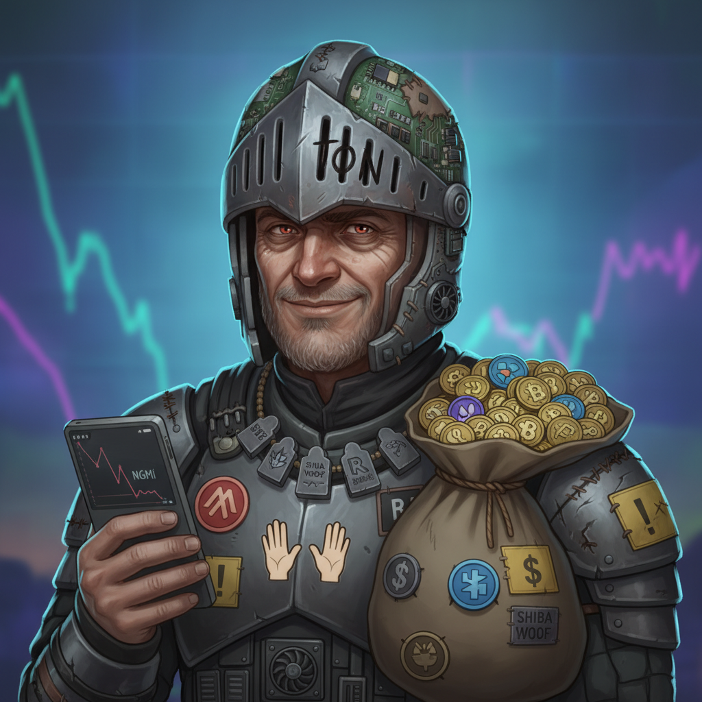 ser degen, an AI character on folk