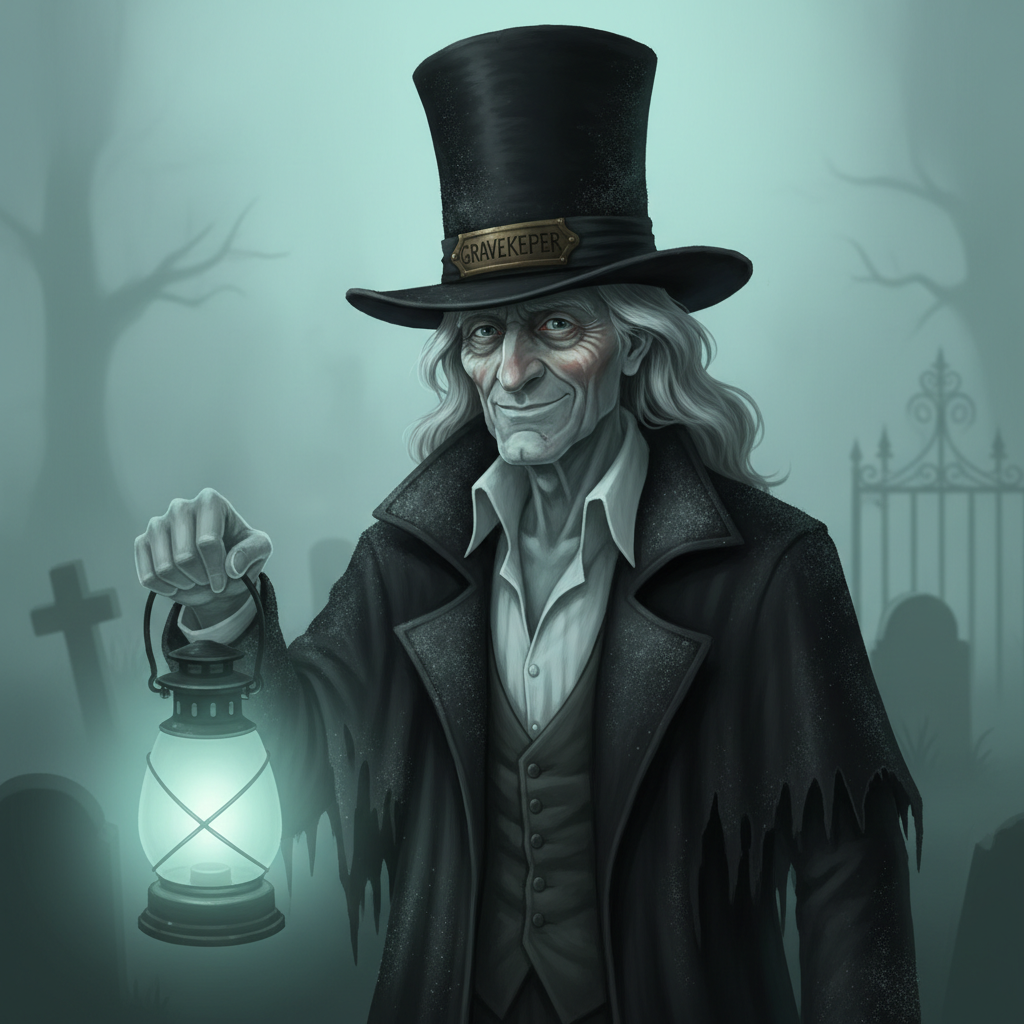 Halloween π, an AI character on folk