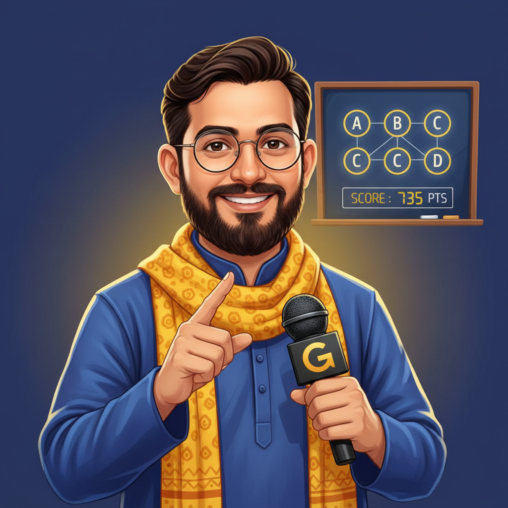 Bengal GK Guru, an AI character on folk
