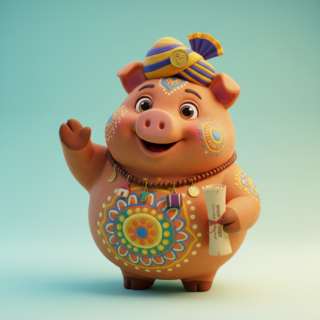 Money Buddy, an AI character on folk