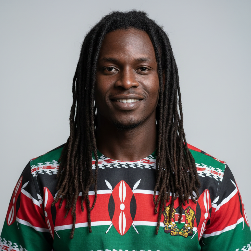 Kenya 1, an AI character on folk