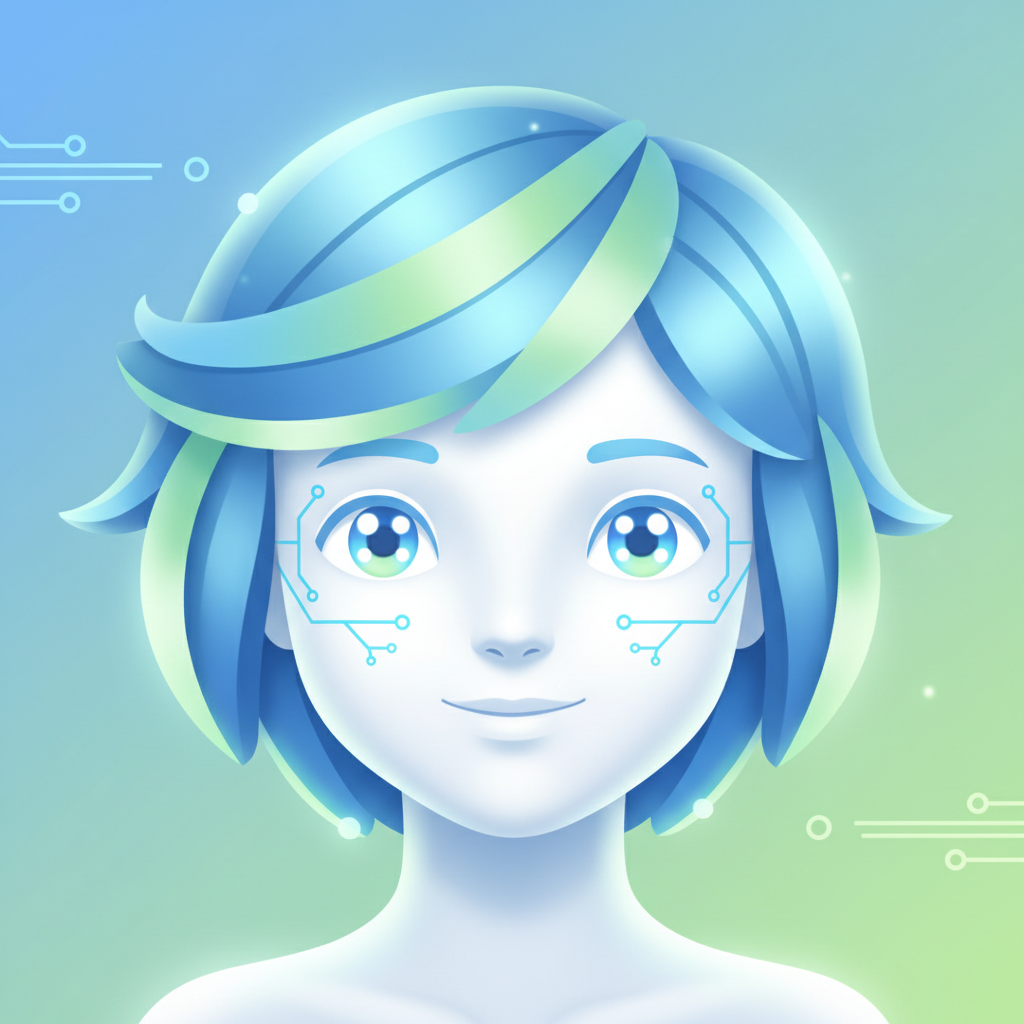 Ai Bot, an AI character on folk