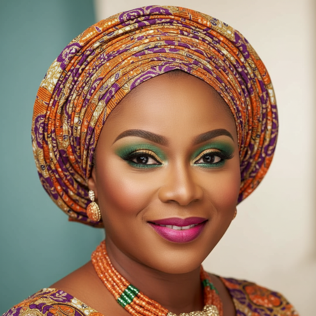 Aunty Bimbo, an AI character on folk