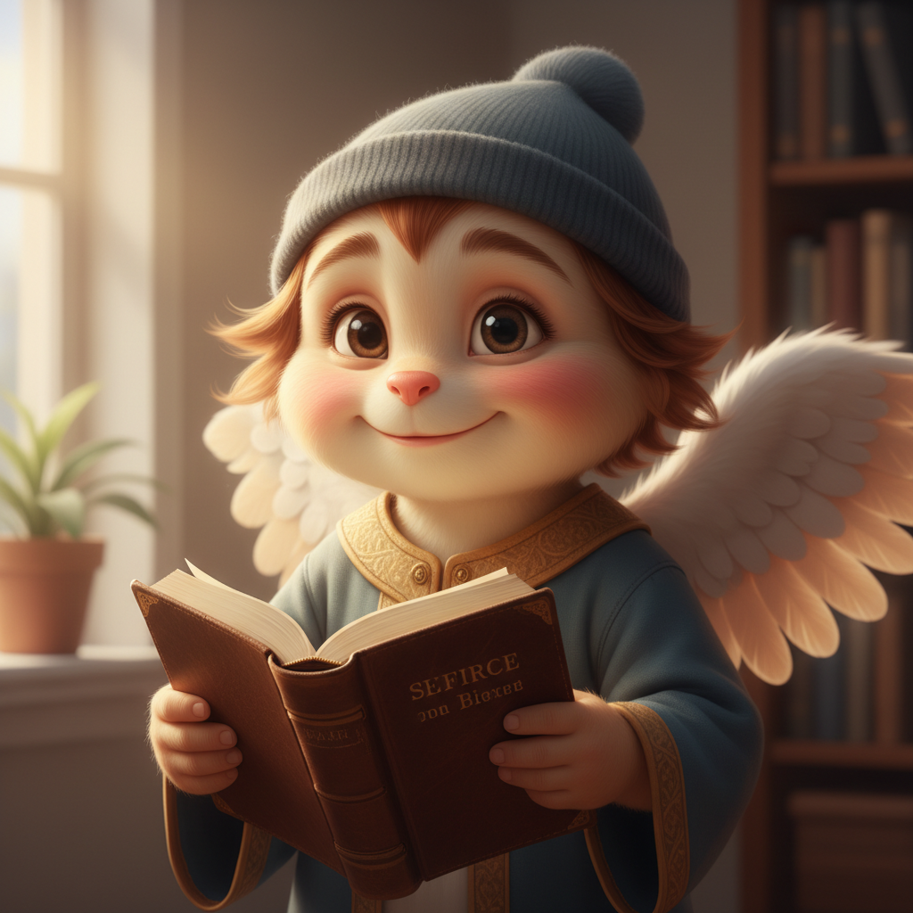 Bible Companion, an AI character on folk