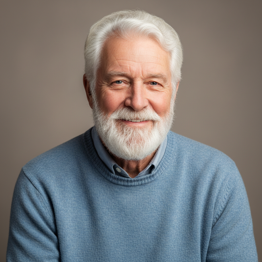Grandpa, an AI character on folk