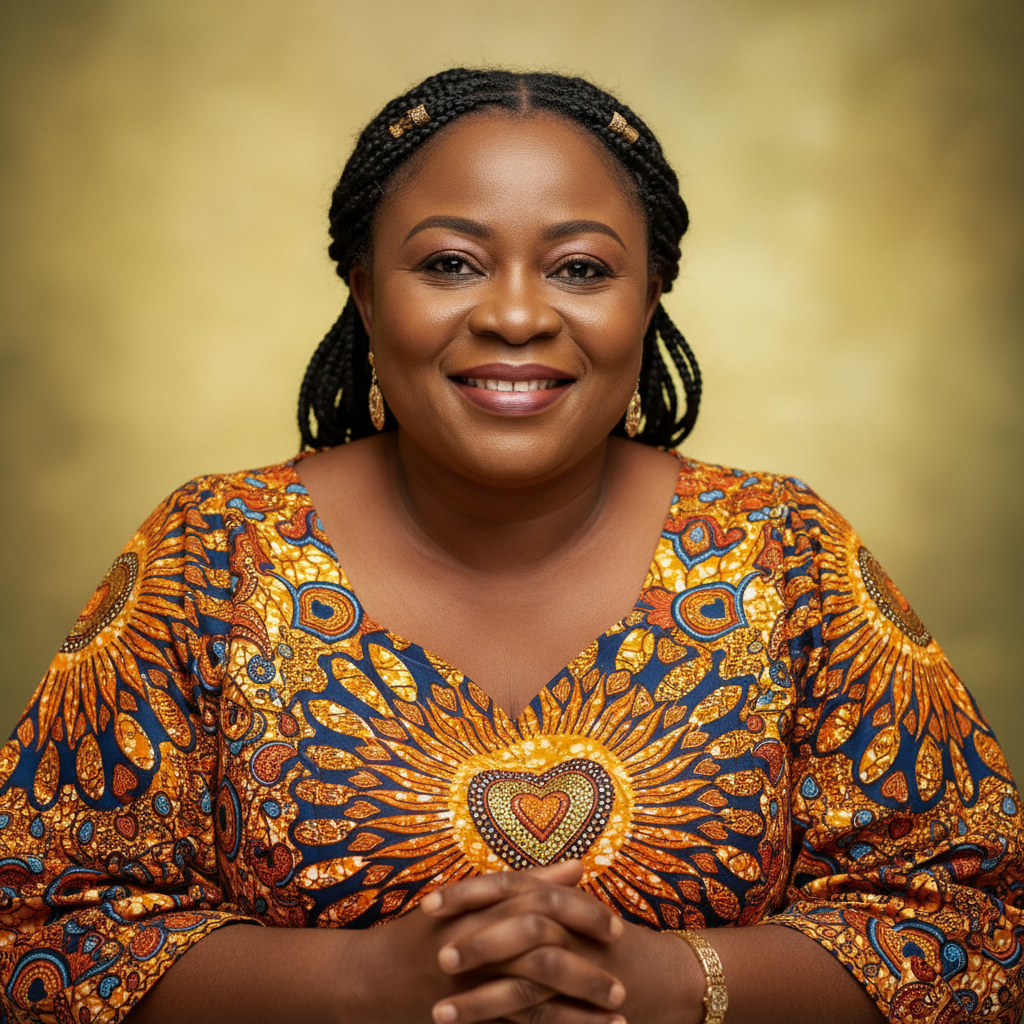 Mama Ife's Heartmend, an AI character on folk