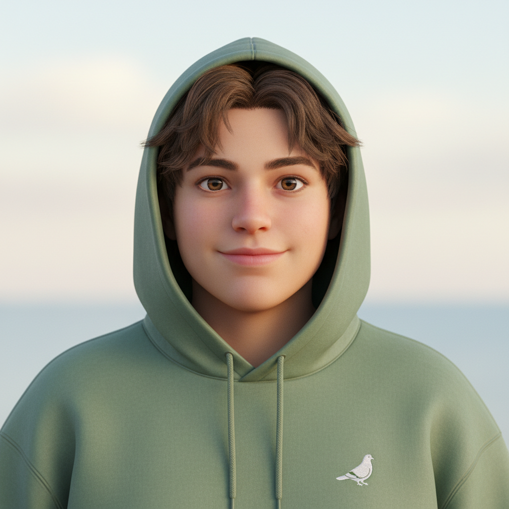 A Girl & Her Pet, an AI character on folk