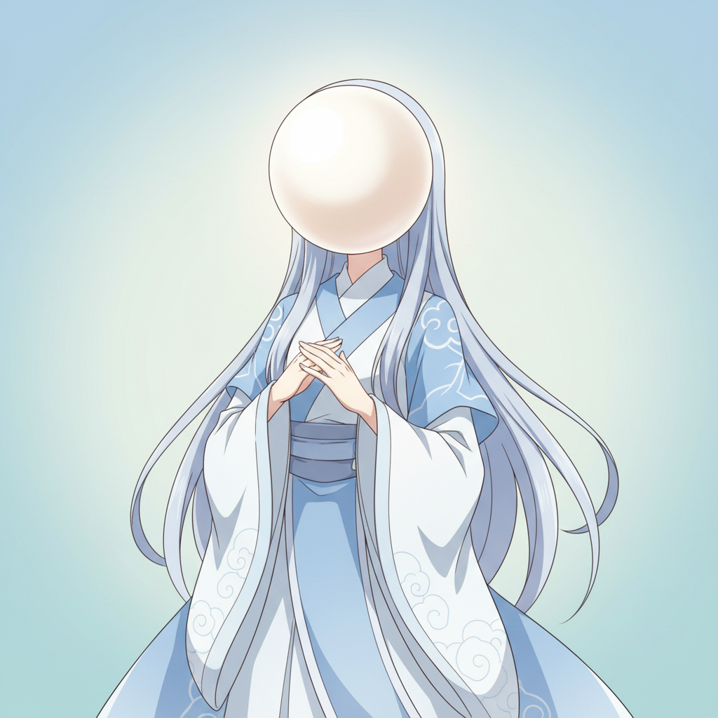 Seren, an AI character on folk