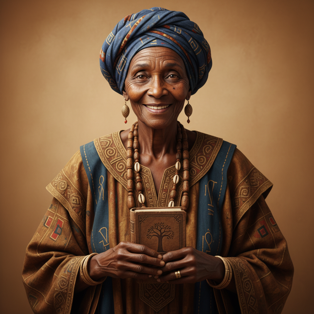 Mai Labari, an AI character on folk