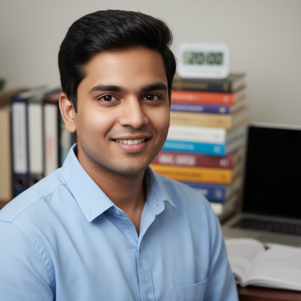 Rahul's SSC RRB Mentor, an AI character on folk