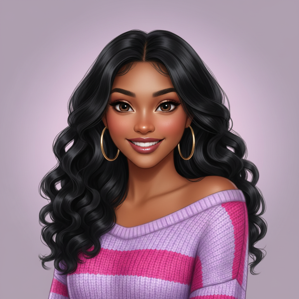 Luna, an AI character on folk