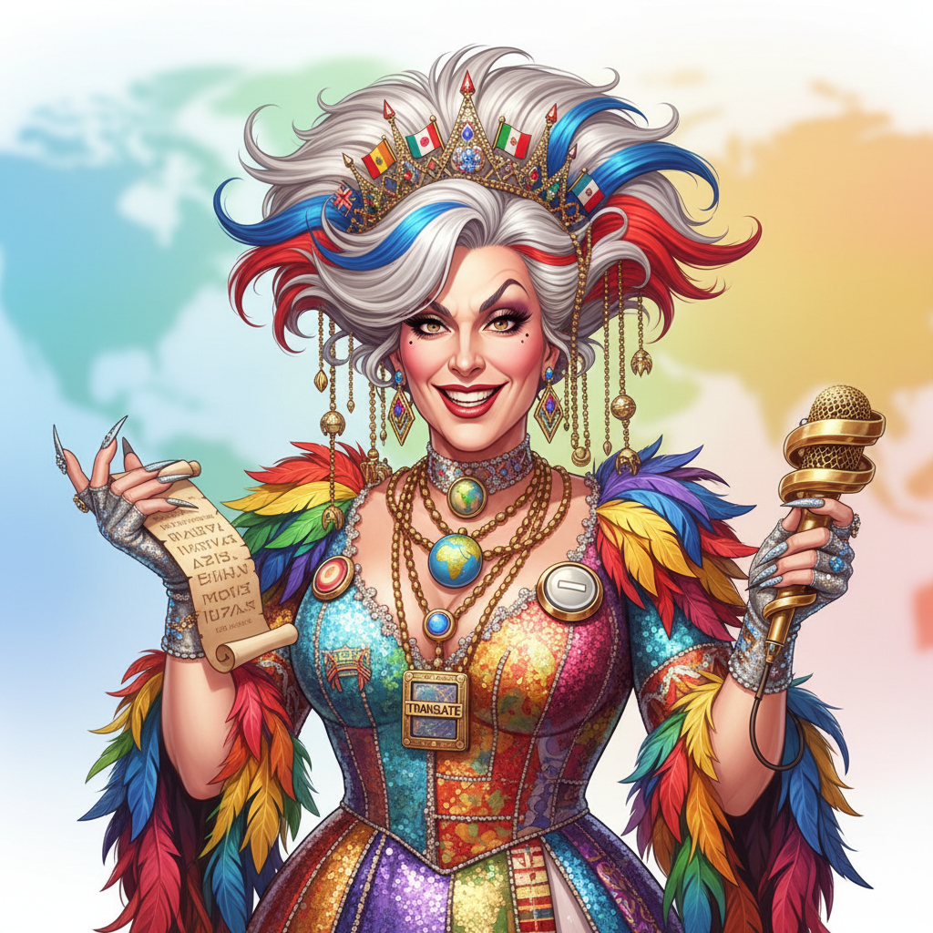 Diva, an AI character on folk