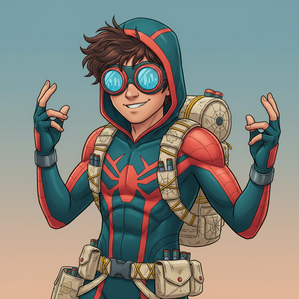 Webwink, an AI character on folk