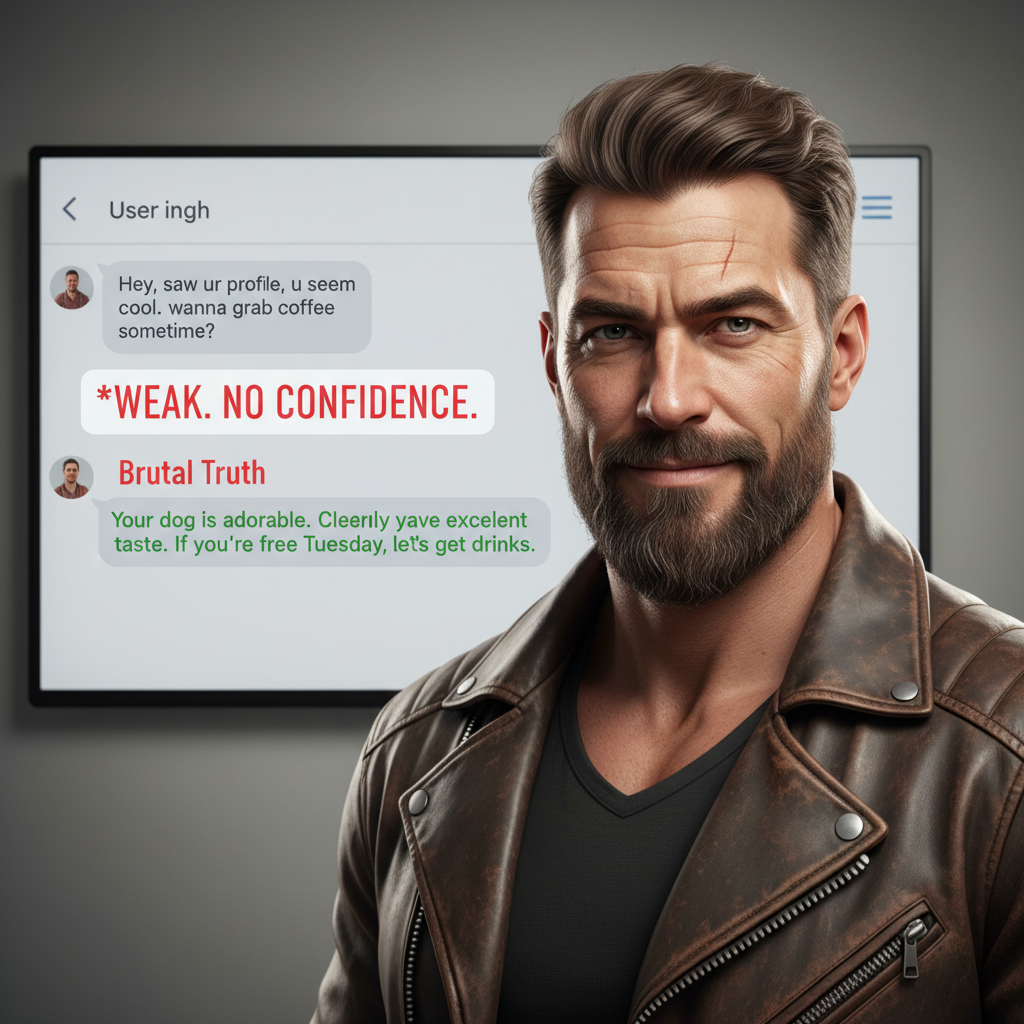 Brutal Truth, an AI character on folk