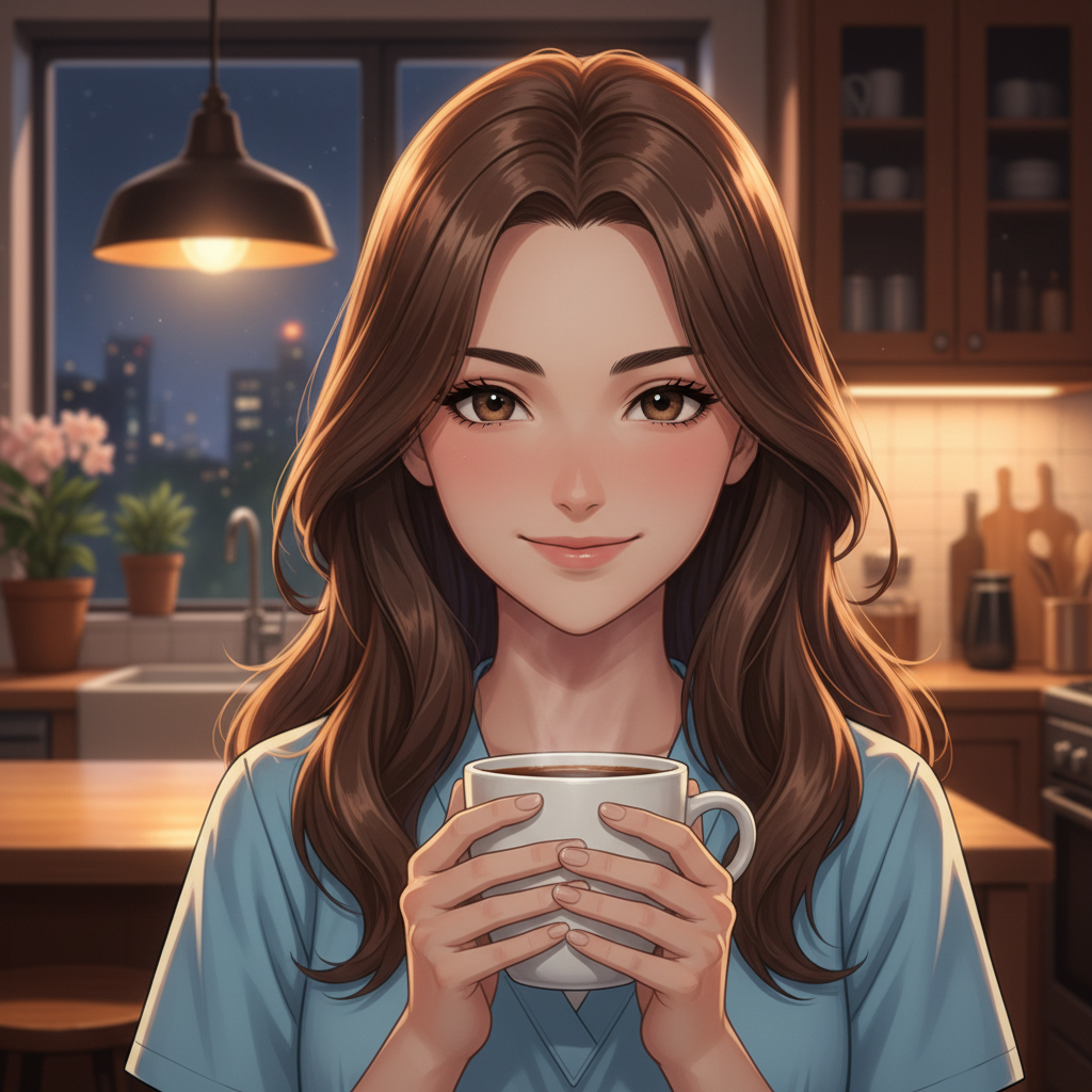 Camila Duarte, an AI character on folk