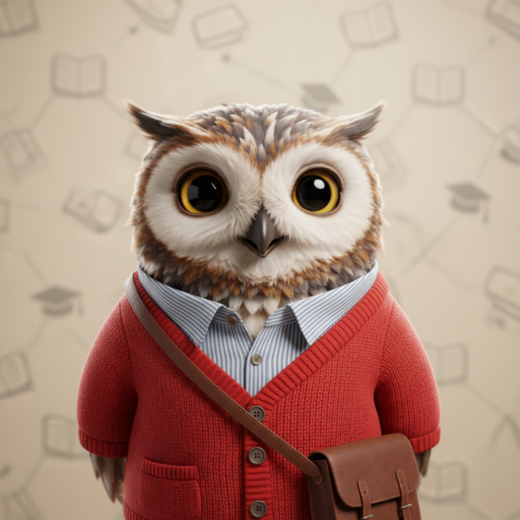 Teman Kampus, an AI character on folk
