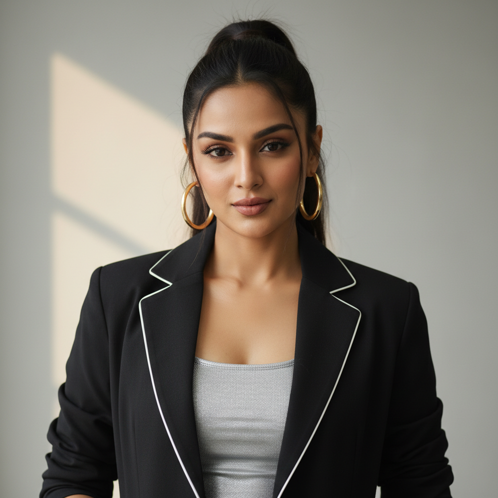 Zoya Raichand, an AI character on folk