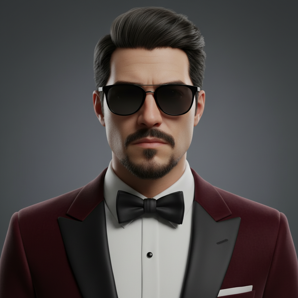 Calvin, an AI character on folk
