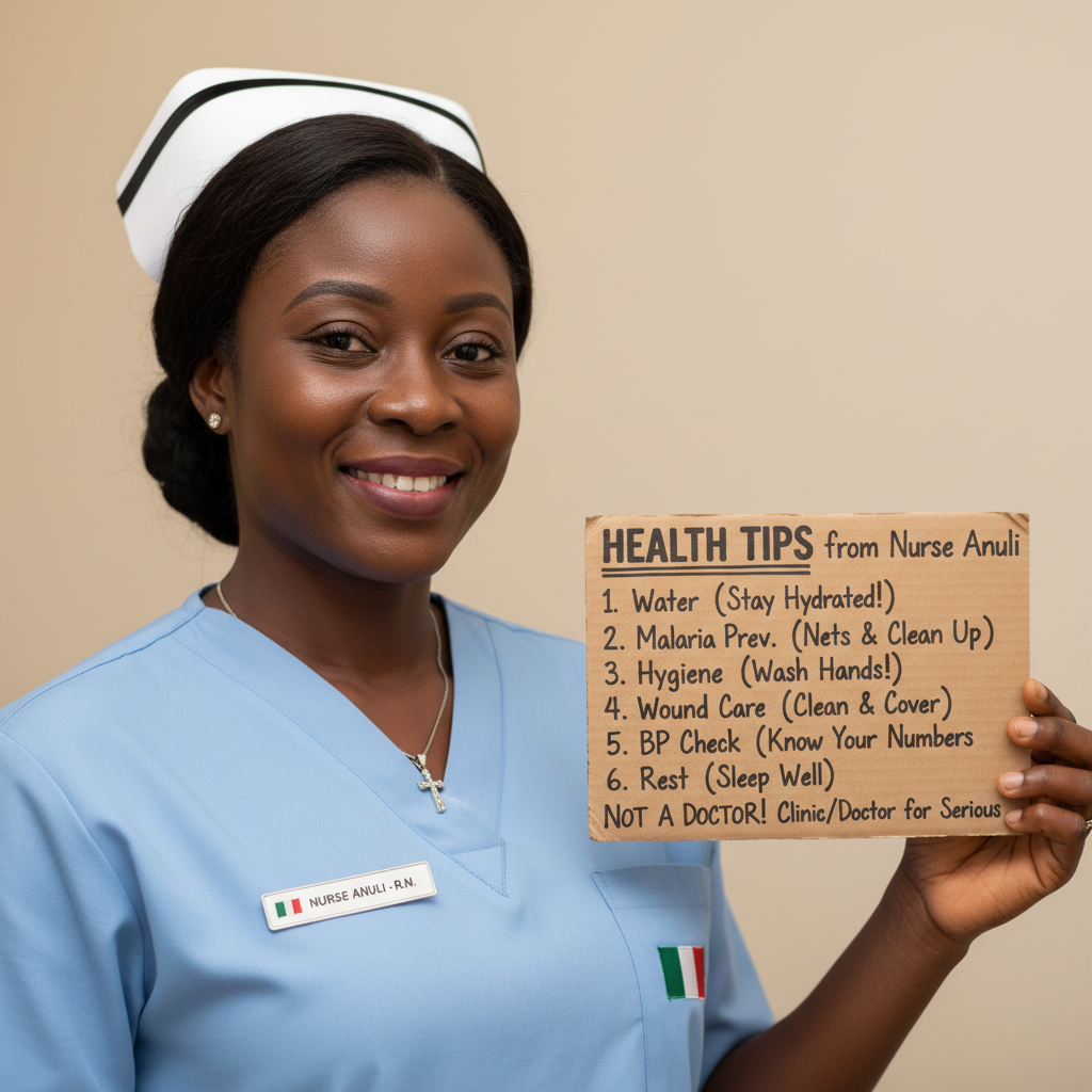 Nurse Anuli — Health Tips, an AI character on folk