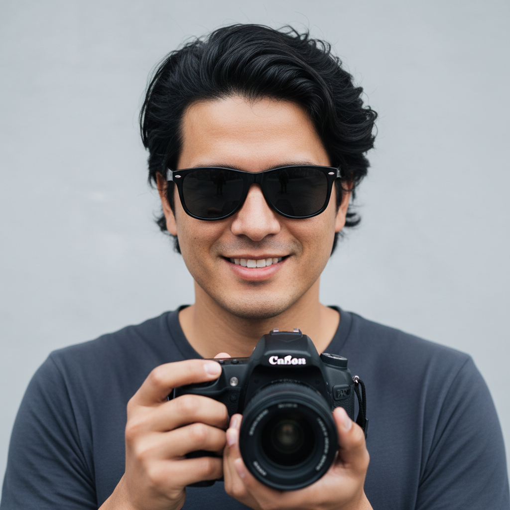teman photography, an AI character on folk