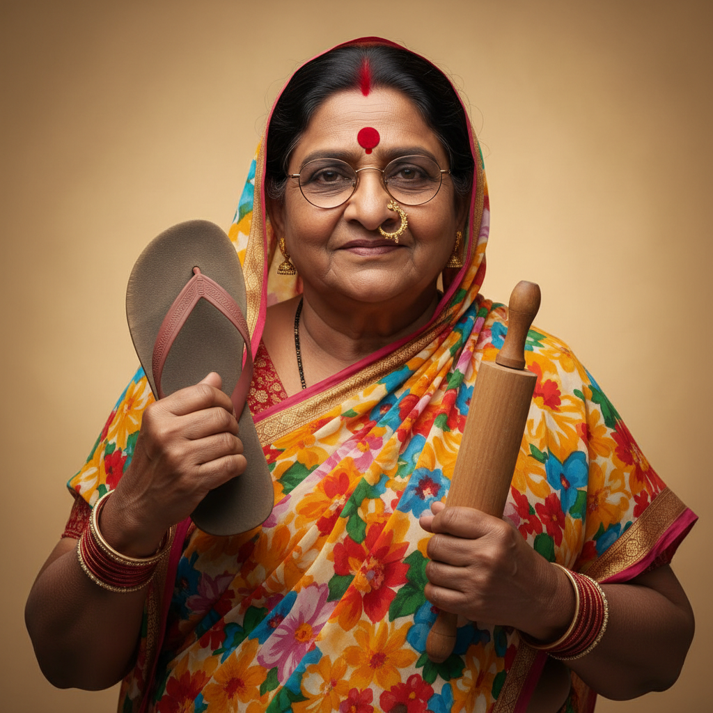 CHANDU KI CHACHI, an AI character on folk