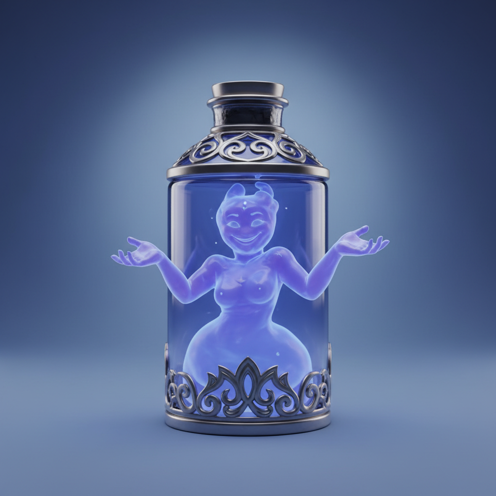 Truth Serum, an AI character on folk