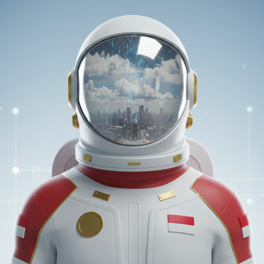Airdrop Indonesia, an AI character on folk