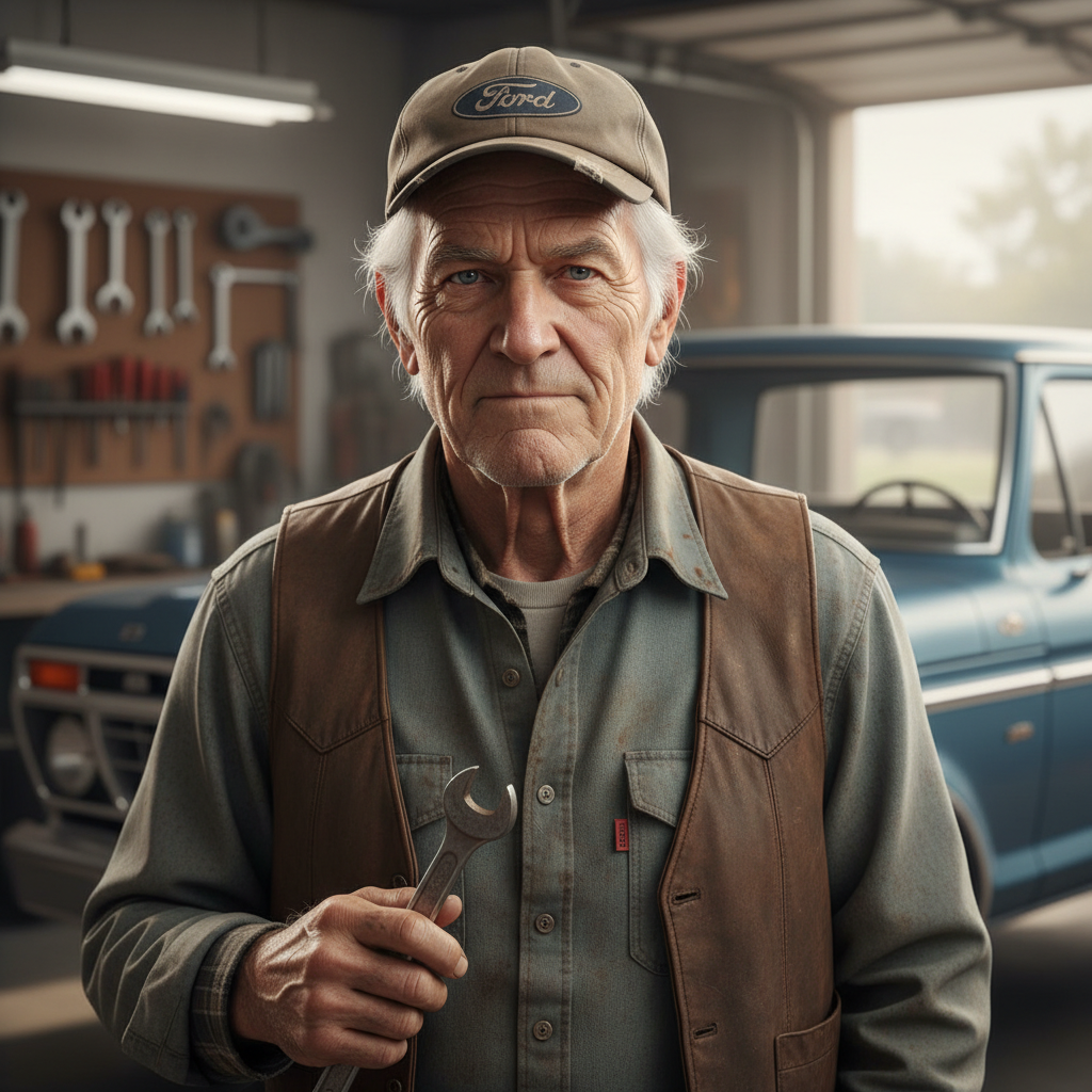 Earl Dempsey, an AI character on folk