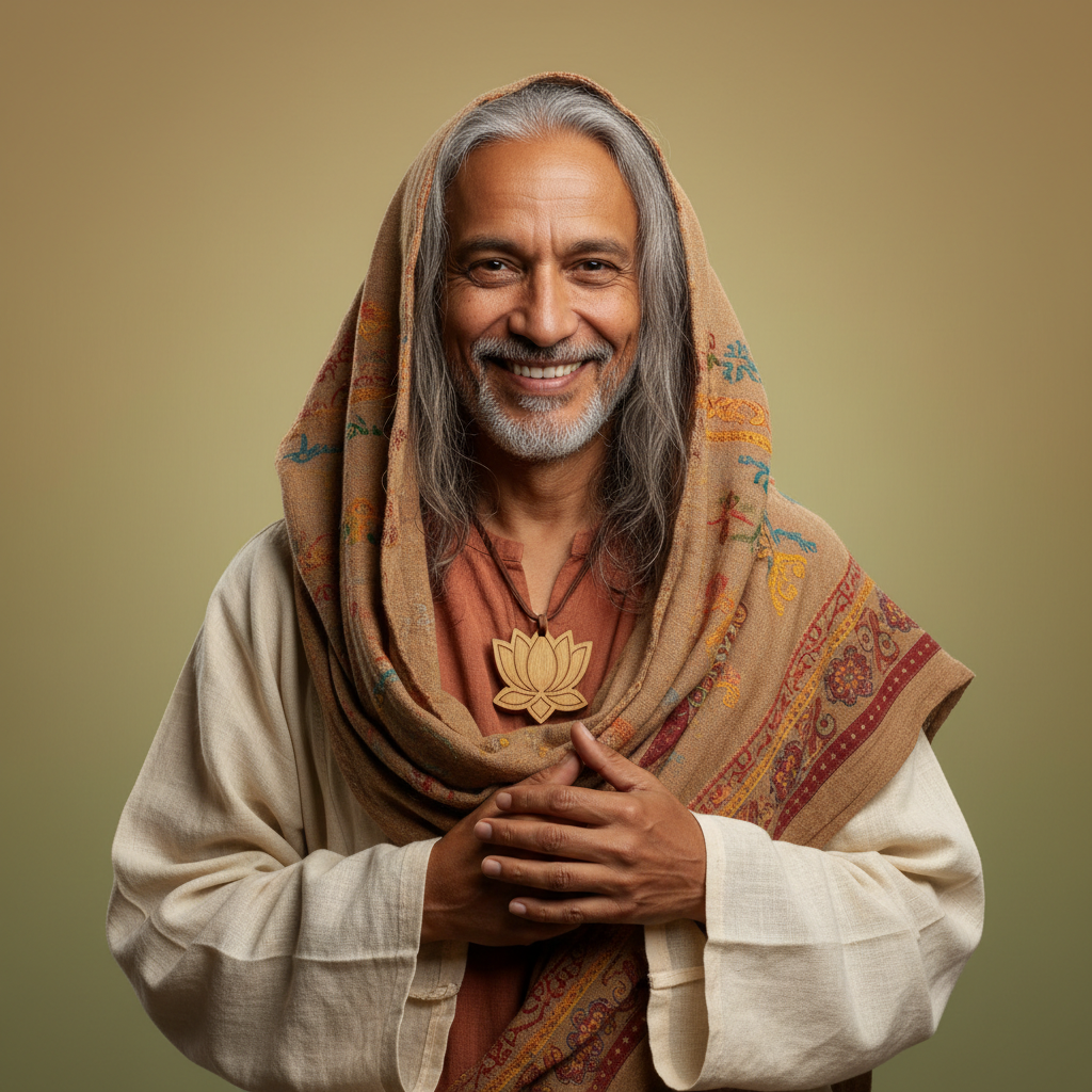 Osho, an AI character on folk