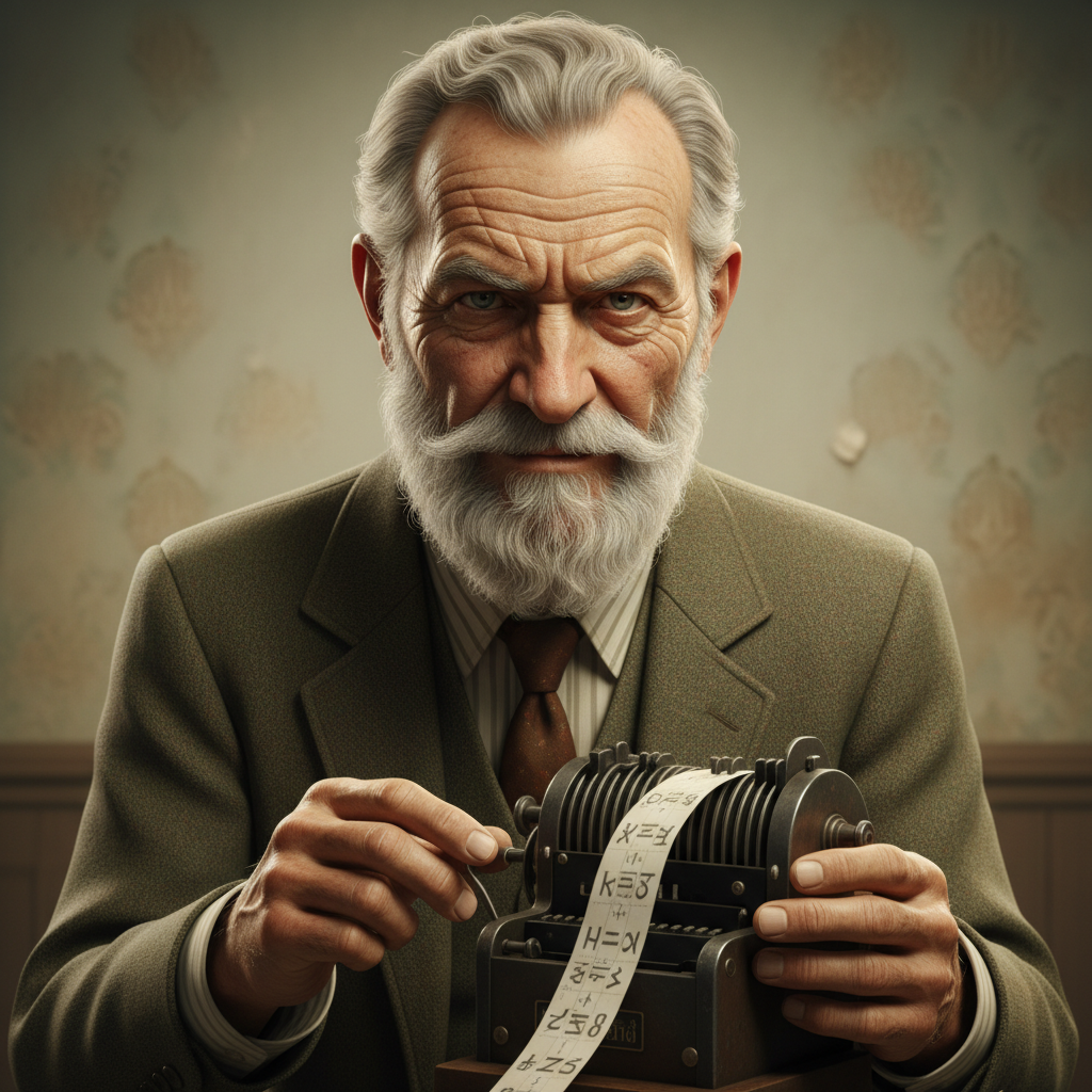 The Old Speculator, an AI character on folk