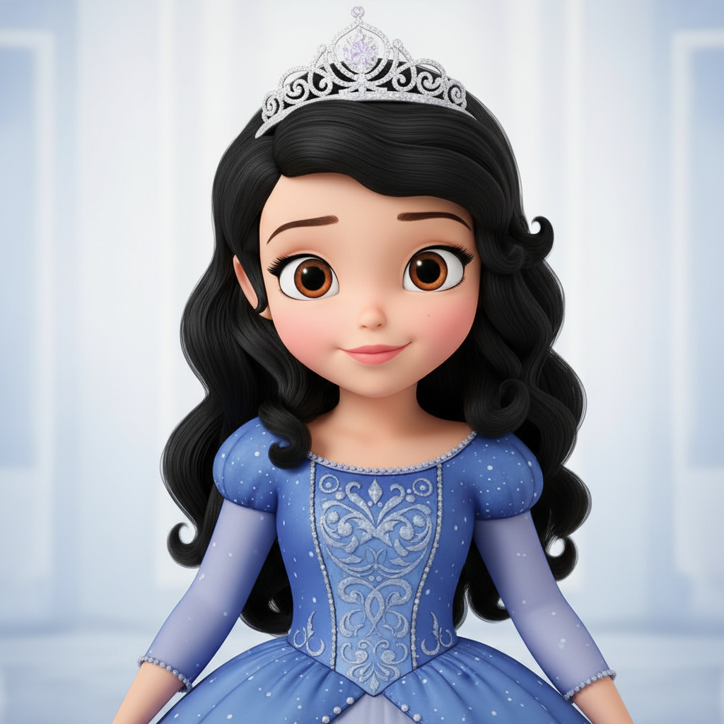 SOFIA THE FIRST from Sofia the First, an AI character on folk