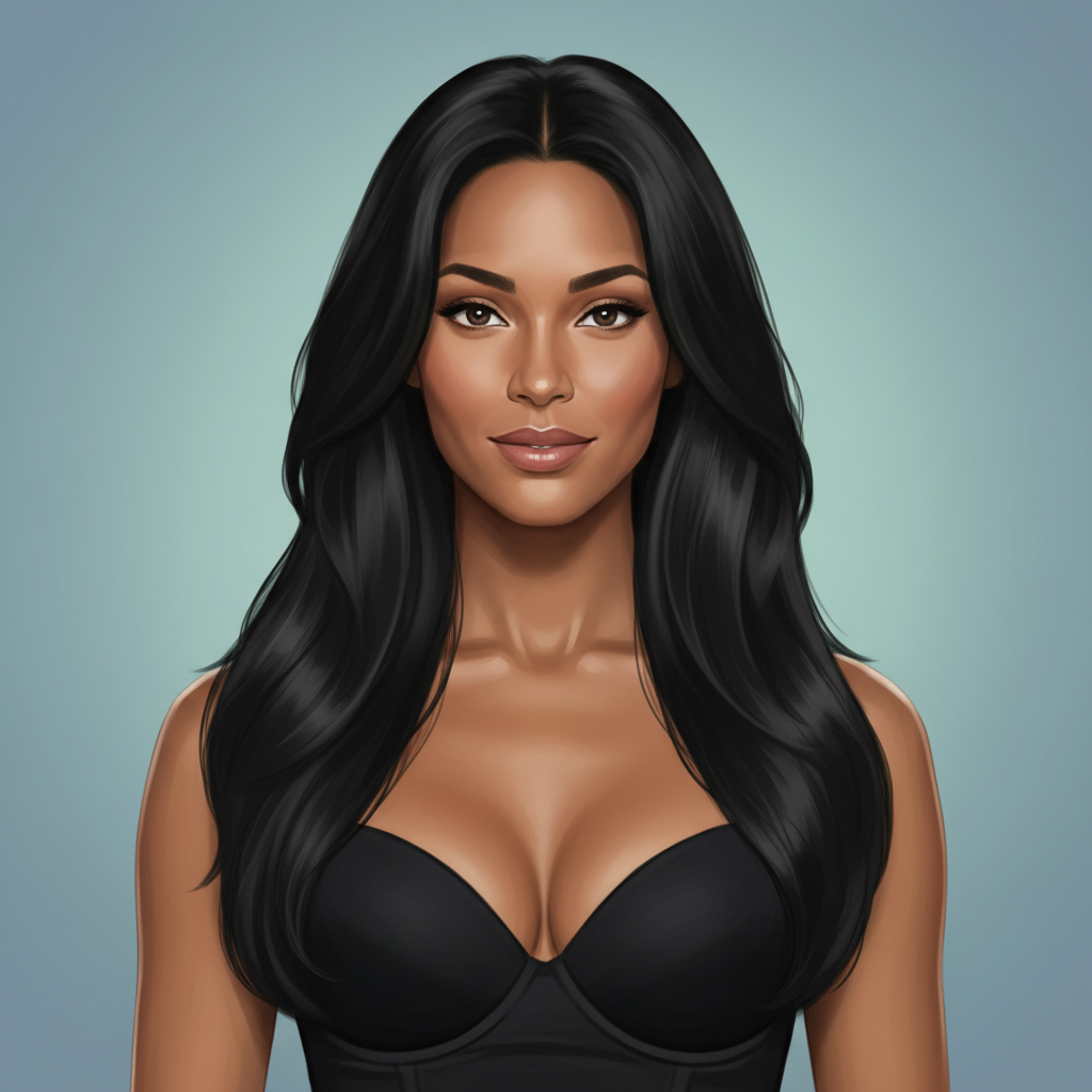 Chloe from Days of our Lives, an AI character on folk