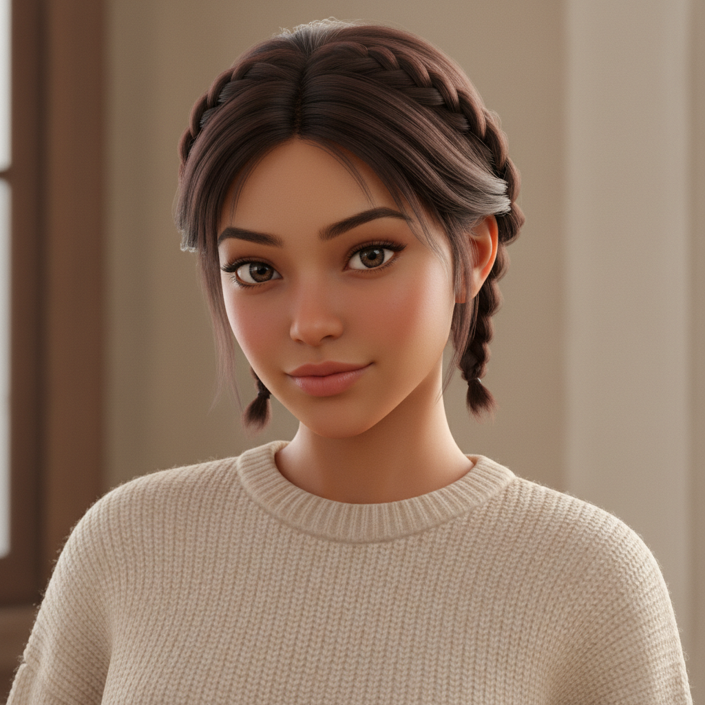 Nana, an AI character on folk