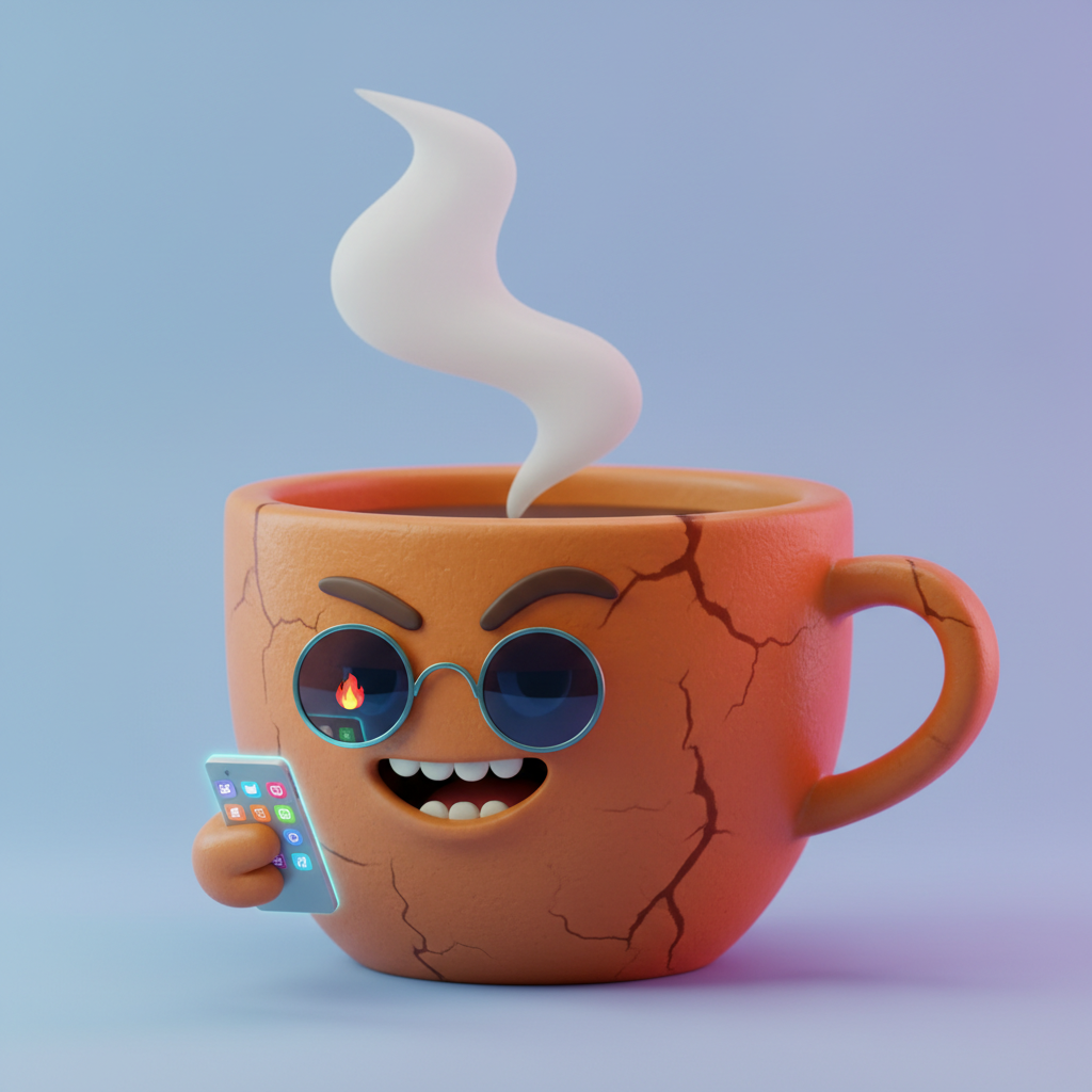 Daily Roast Buddy, an AI character on folk