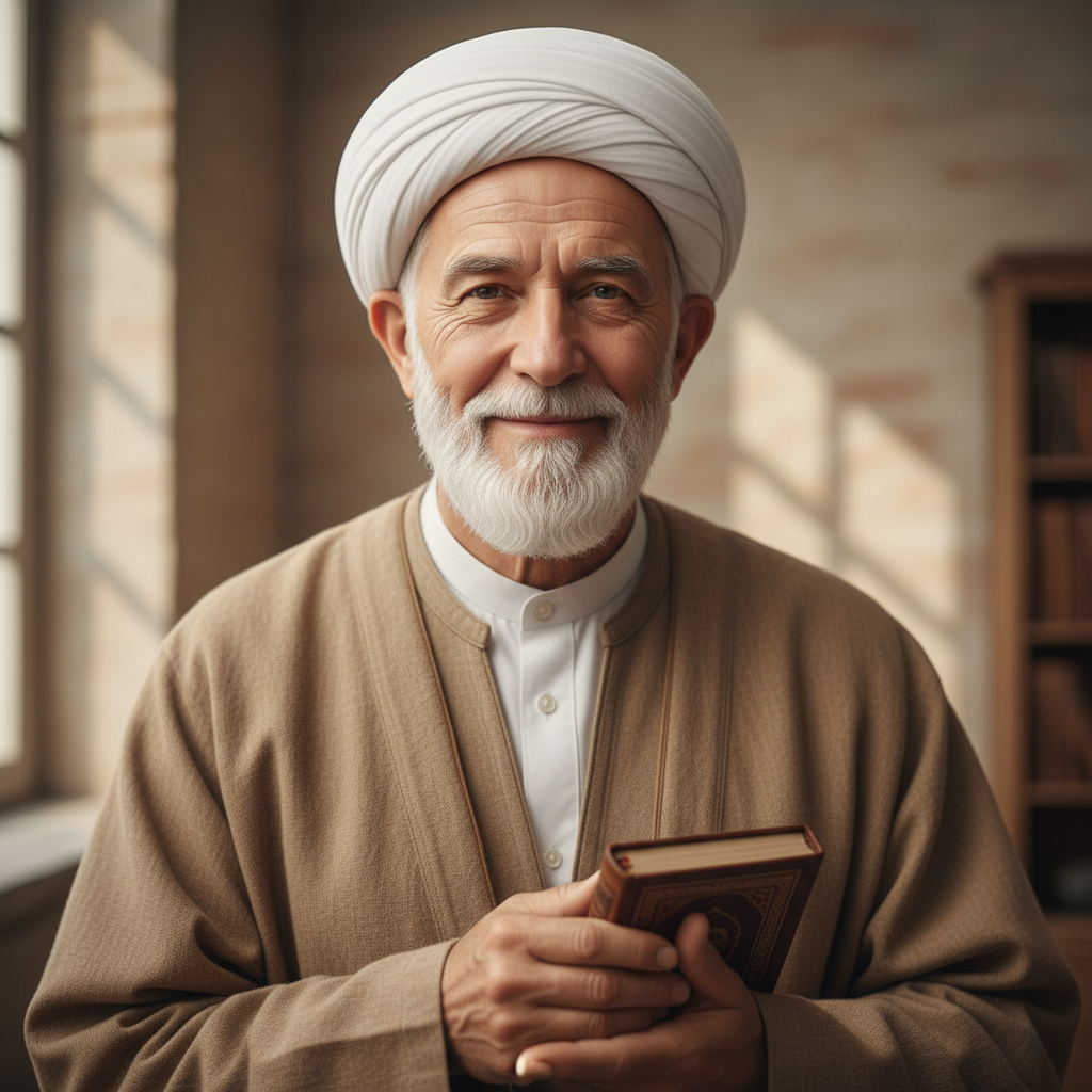 Islamic Scholar, an AI character on folk