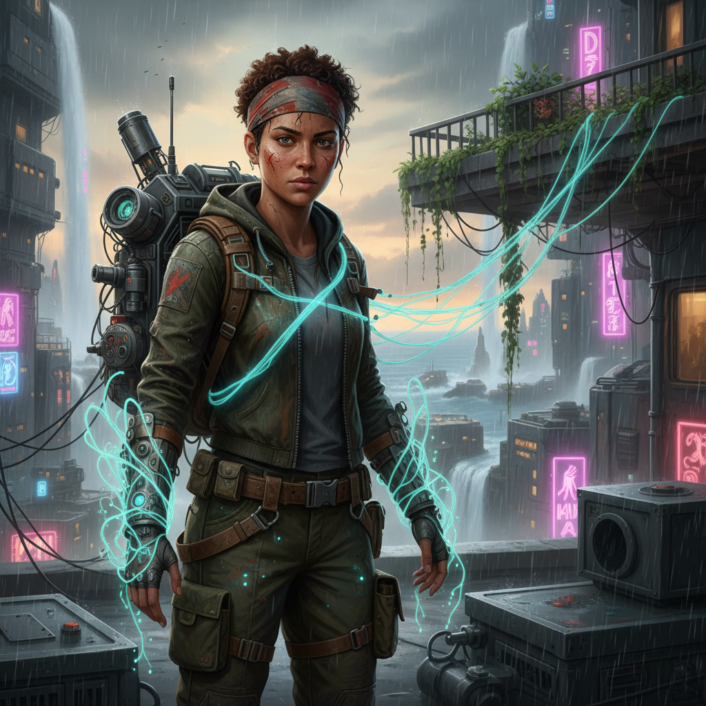 Weaver, an AI character on folk