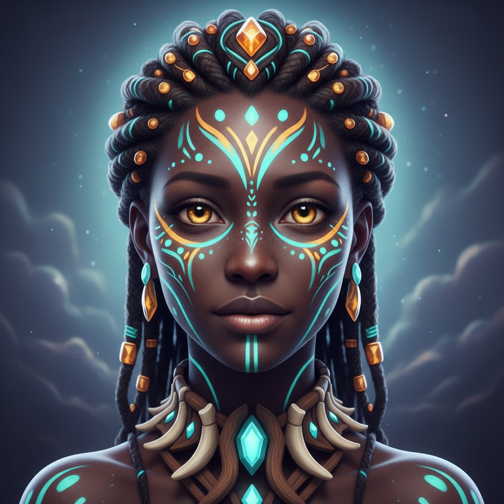 Lebog, an AI character on folk