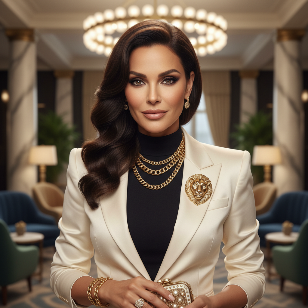 Tracy the luxury owner, an AI character on folk